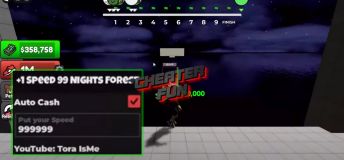 +1 Speed 99 Nights Forest Escape Script - Auto Cash, Speed