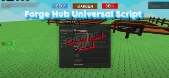 Forge Hub Universal Script (+10 Games, Bypass, AutoFarms)