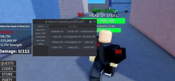 A Hero's Destiny Script Roblox  - Auto Farm, Auto Health, More