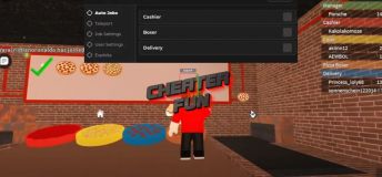 Work at a Pizza Place Script: Auto Jobs, Exploits, Teleport