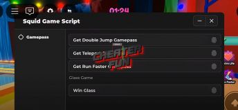 Squid Game 2 Script Roblox - Free GamePass, Teleport, Jump