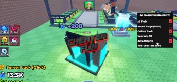 Be Flash For Brainrots Script — Auto Charge, Fast Train
