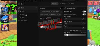 Sell Ores Script - Auto Roll, Auto Farm, Auto Sell