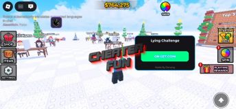Lying Challenge Script - Auto Coins, Auto Spins