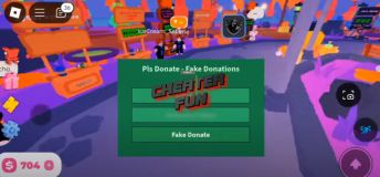 PLEASE DONATE Script - Fake Donations, Art Paster