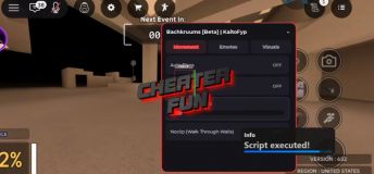 Bahkruums Script - Auto Bhop, NoClip, Speed Boost, Auto Emote