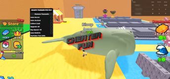 Escape Tsunami For Fish Script - Remove Tsunami, Collect Cash