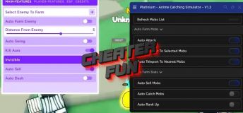 Anime Catching Simulator Hacks - AutoFarm, Auto Rank Up