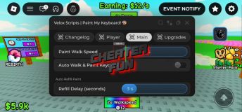 Paint My Keyboard Script - Auto Walk, Auto Paint, Auto Refill