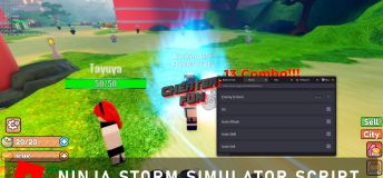Ninja Storm Simulator Scripts, Hacks - Auto Attack, Auto Skill
