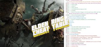 ELDEN RING Cheat Table