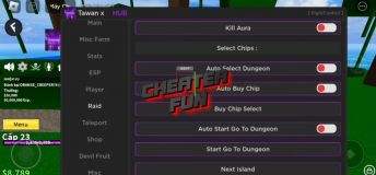 Blox Fruits Mobile Script Tawan Hub - Autofarm GUI