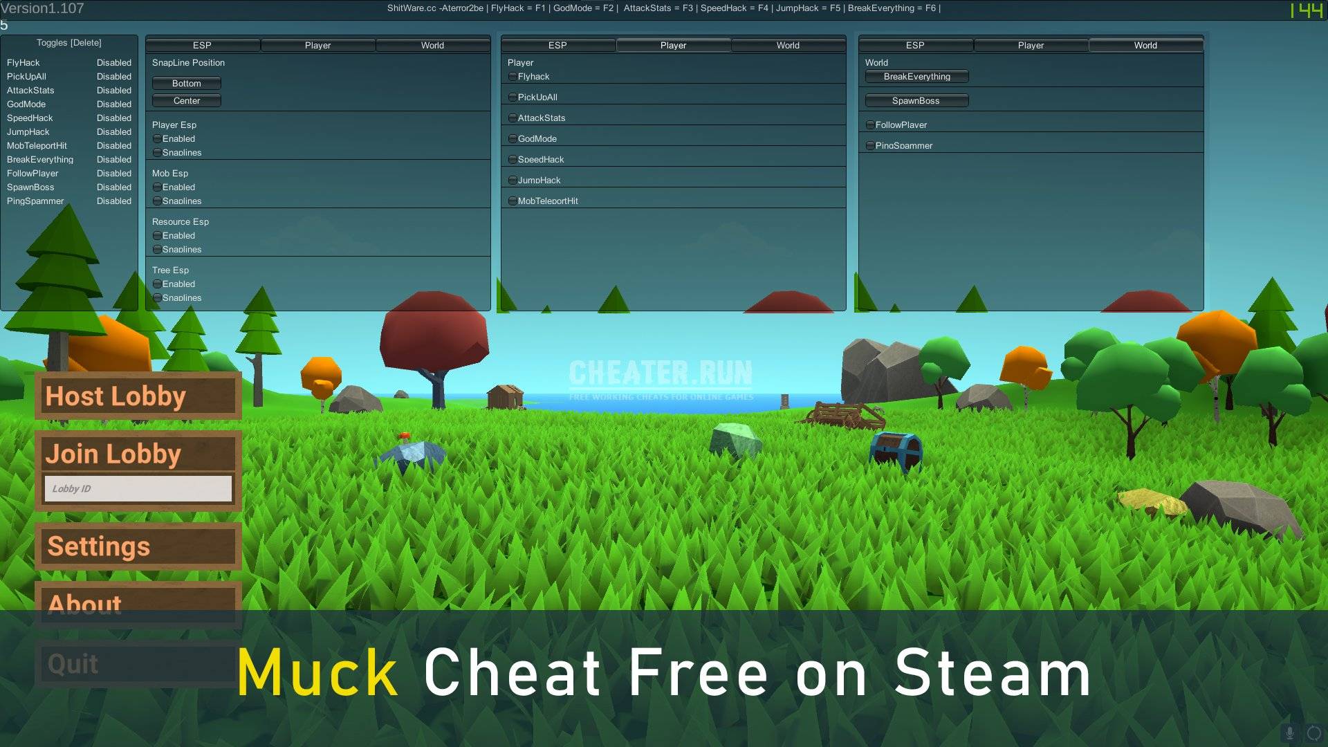 Muck Cheats & Hacks Free