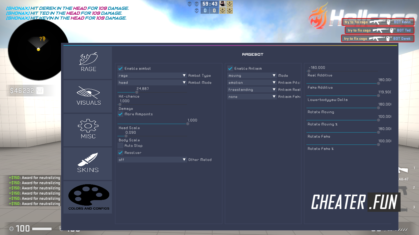 Конфиги на энигма чит. Хвх сервера для кс. сервера кс го. cs go cheat menu. меню чита кс го.