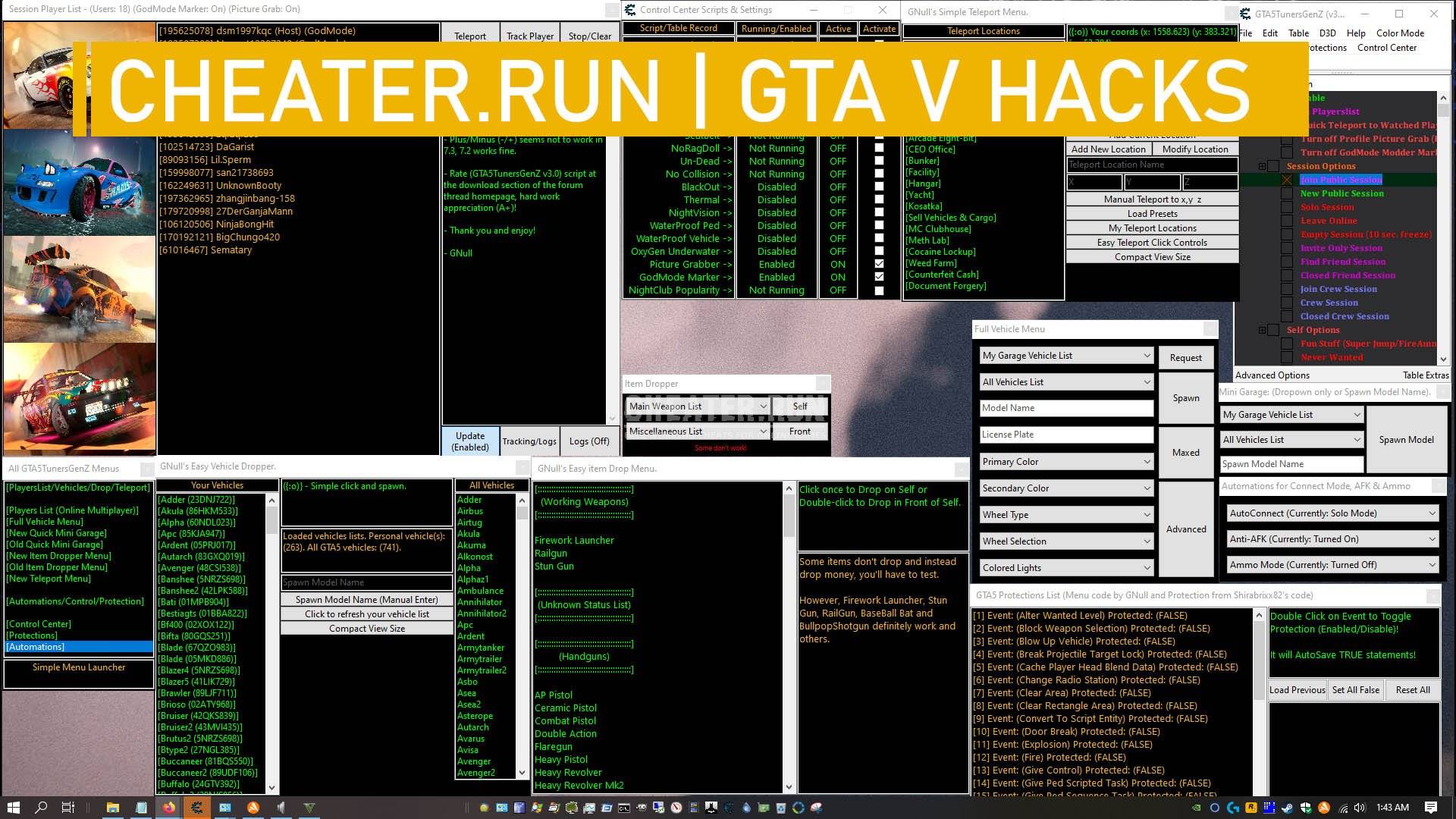 Download Hacks for GTA V Online Free Cheats, Scripts GTA 5 » Page 2