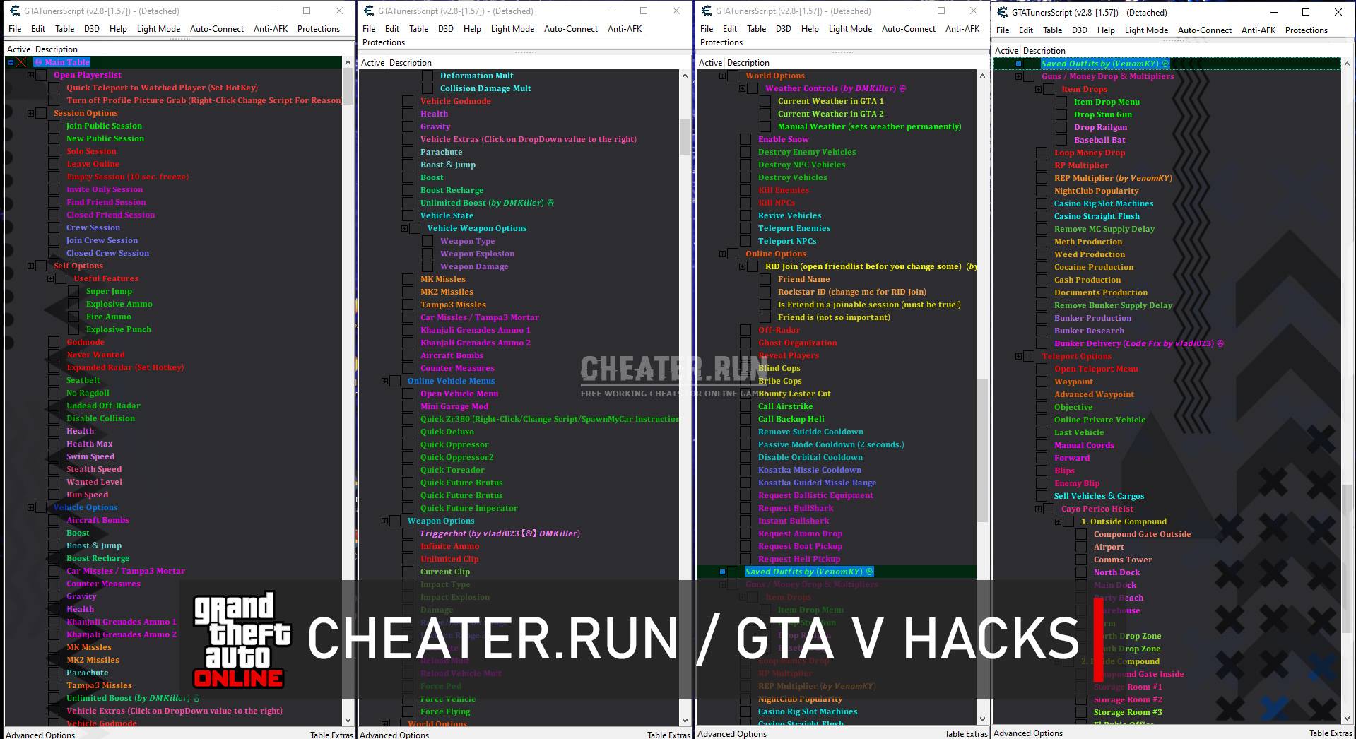 Download Hacks for GTA V Online Free Cheats, Scripts GTA 5 » Page 3