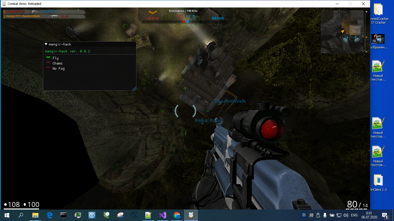 Cheats for Combat Arms & Combat Arms Reloaded