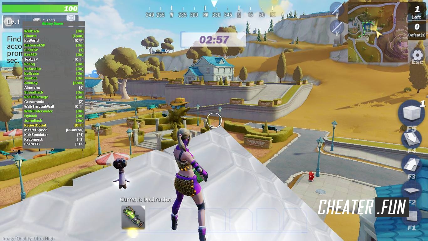 Download Cheat For Creative Destruction Hack Wh Esp Aim - and of course the aim function without this function can !   not do any cheat aim will direct your weapon directly at the model of the opponent that will
