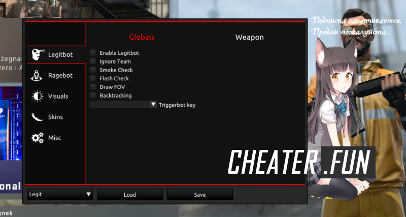 Download Cheat For Csgo Aimfall Legit Rage Hack Free Esp Aim Wh Triggerbot