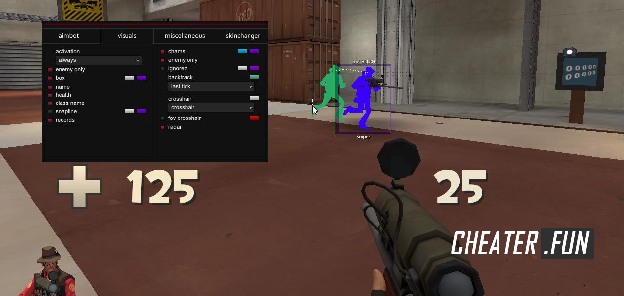 Download Cheat For Team Fortress 2 Sus Sdk Aimbot Wallhack Skinchanger Free Hack