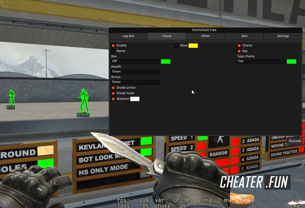 Extrim hack. Экстрим хак. Чит EXTRIMHACK. Чит для CS:go - EXTRIMHACK. Меню EXTRIMHACK.