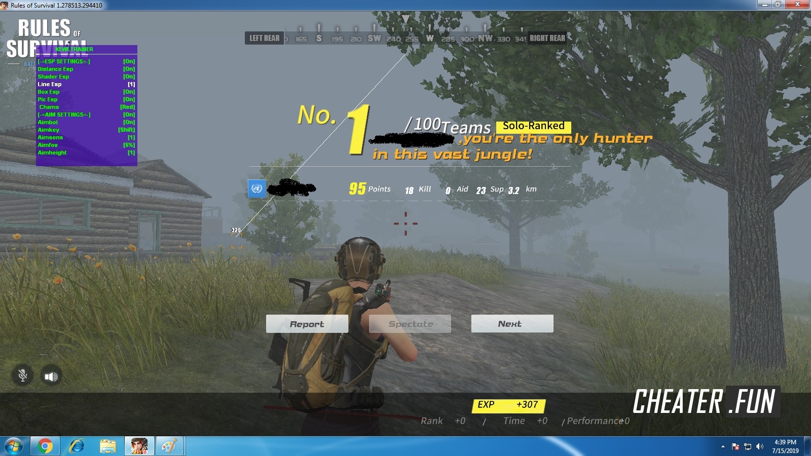 Download cheat for ROS Rules of Survival LegitHack ... - 1600 x 900 jpeg 801kB