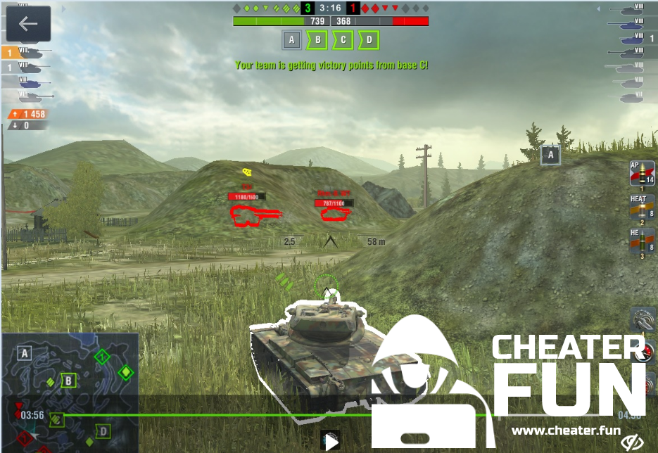 how to hack world of tanks blitz with cheat engine