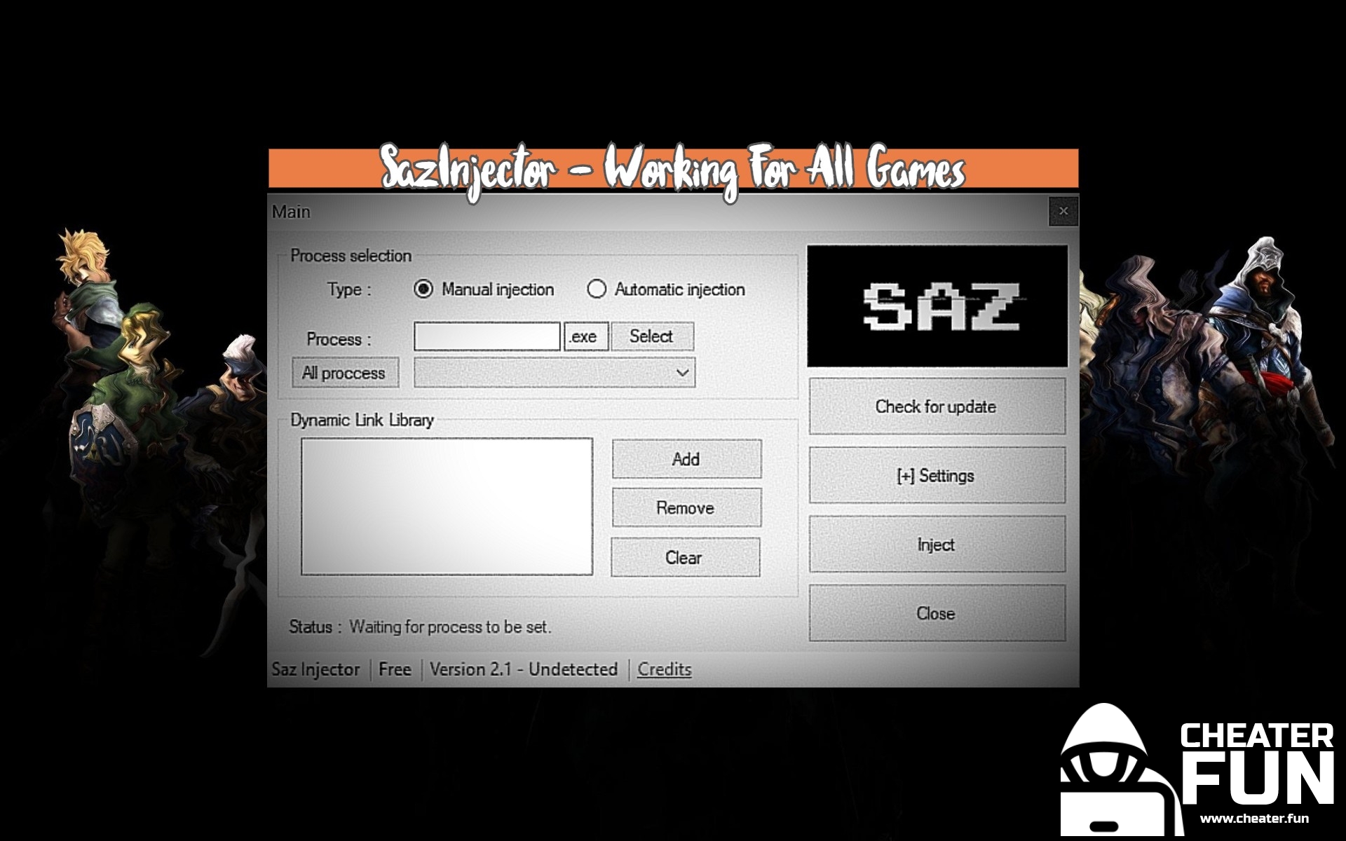 Download injector for games SazInjector - working for all ... - 