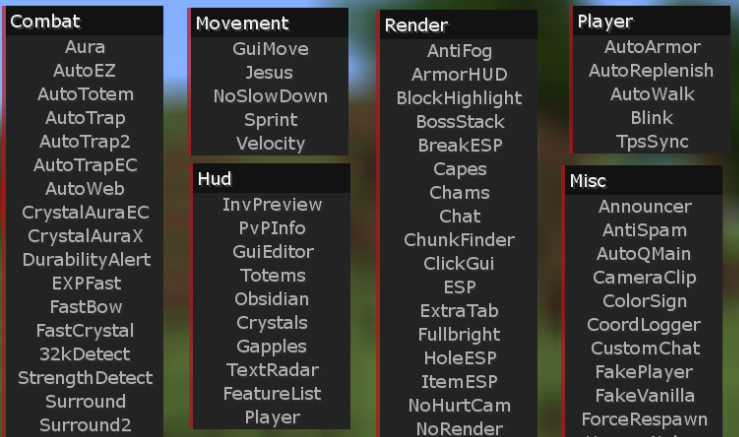 Elementars - Combat, Movement, Render, Player (1.12.2)