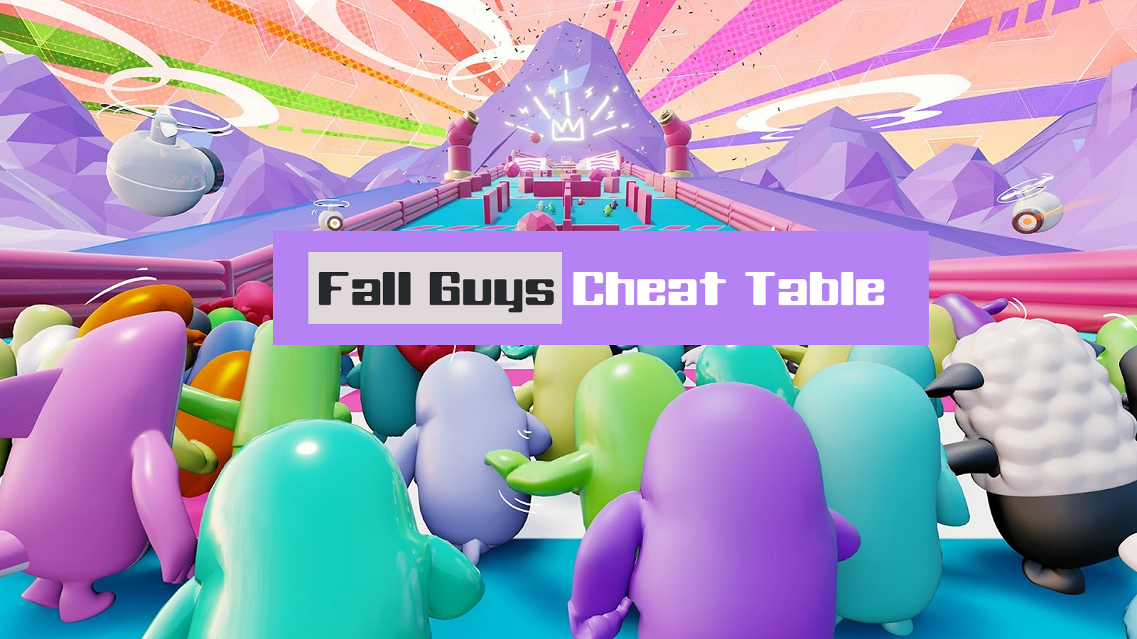 Fall Guys - fly mode, super jump, super dive, speedhacking