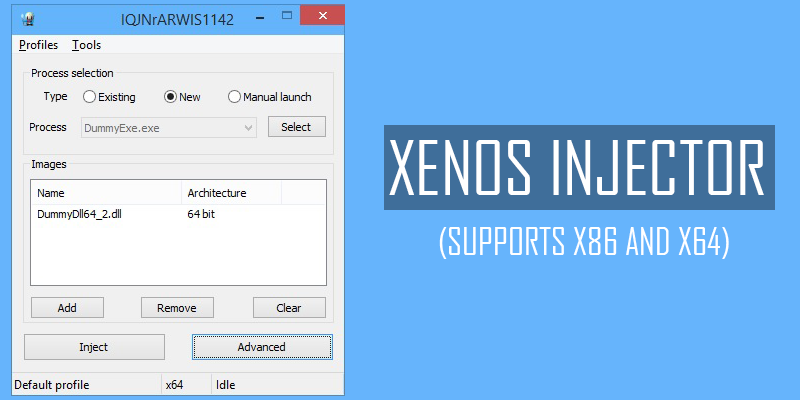 Xenos injector (Supports x86 and x64)