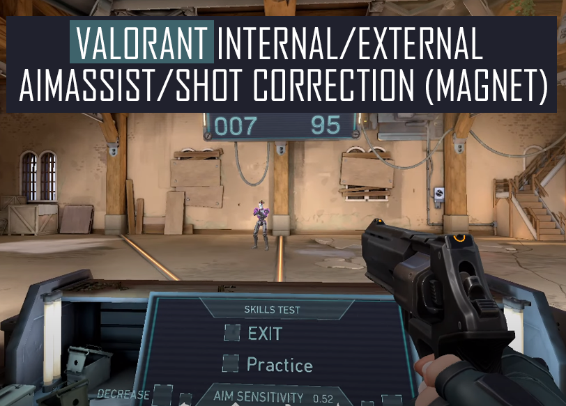 Valorant Internal/External AimAssist/Shot correction (Magnet)