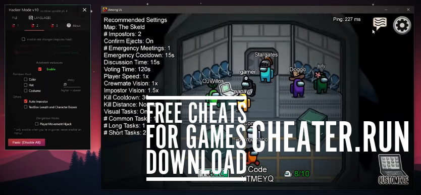 among us cheat free download
