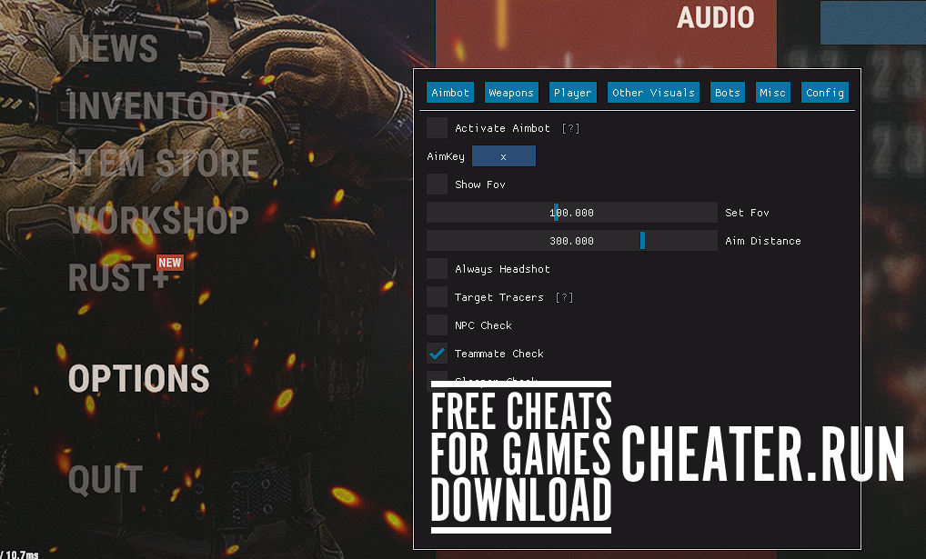 rust aimbot hack free download