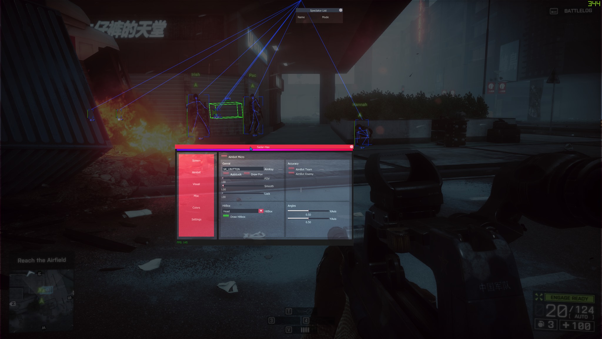 Detected] BF4 MultiHack - External [Aimbot triggers PB kick