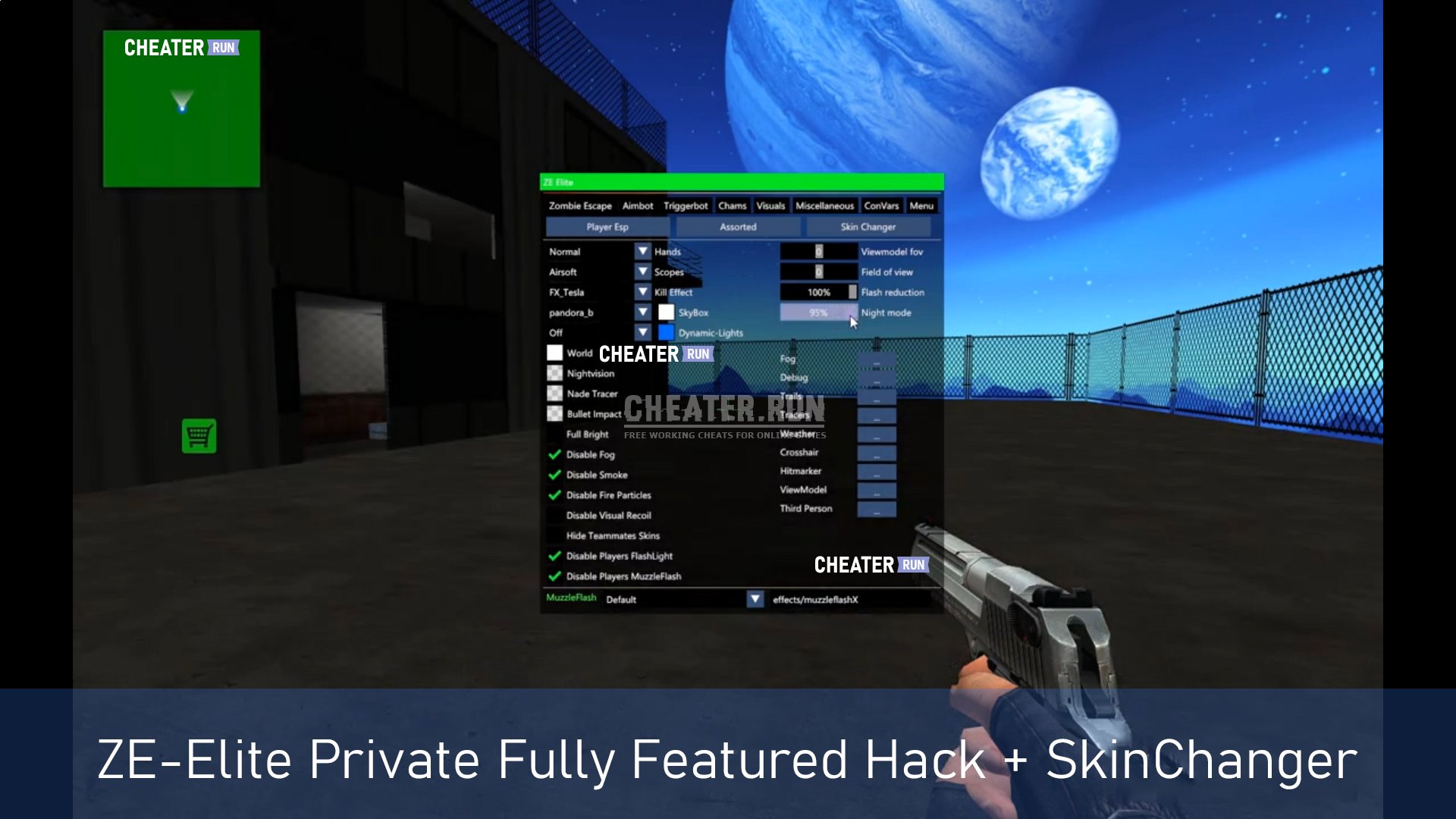 ZE-Elite Private Fully Featured Hack + SkinChanger