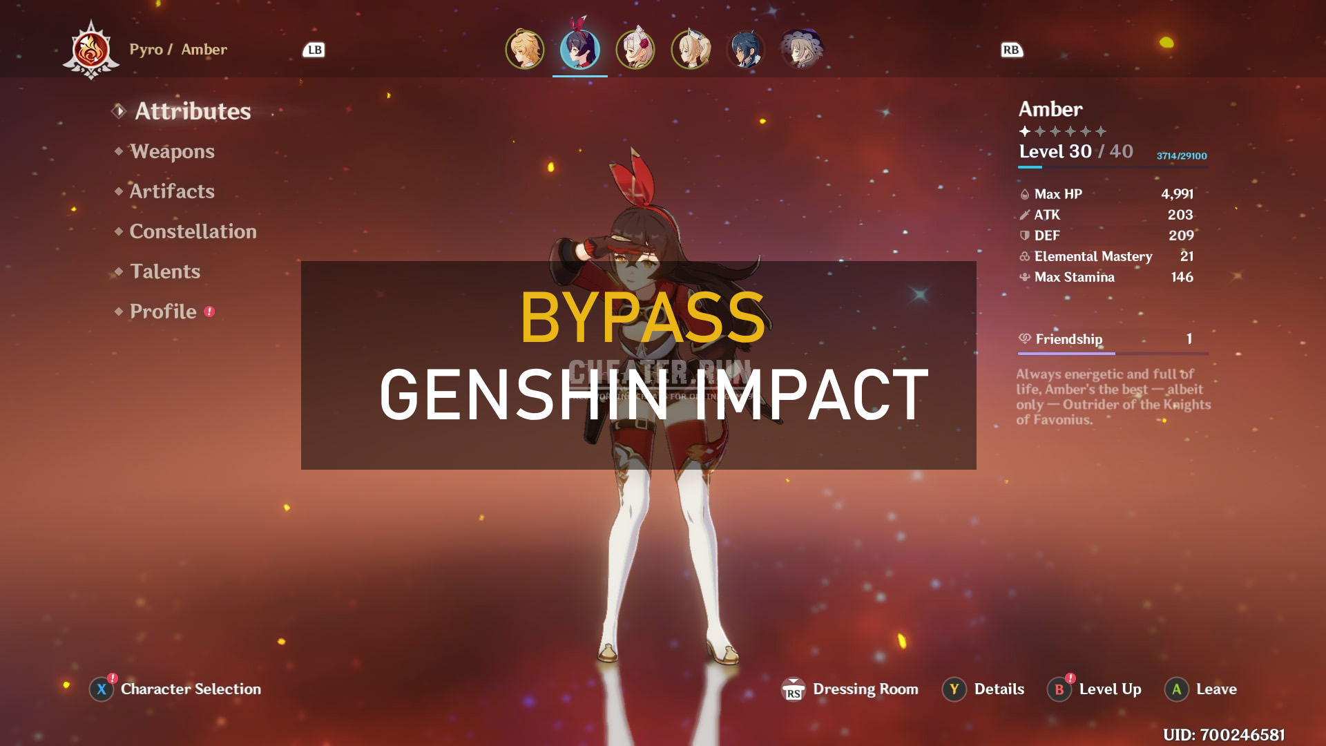 Bypass Genshin Impact