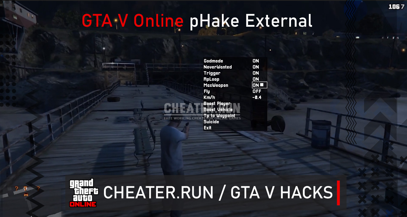 pHake External GTA V Online Hack