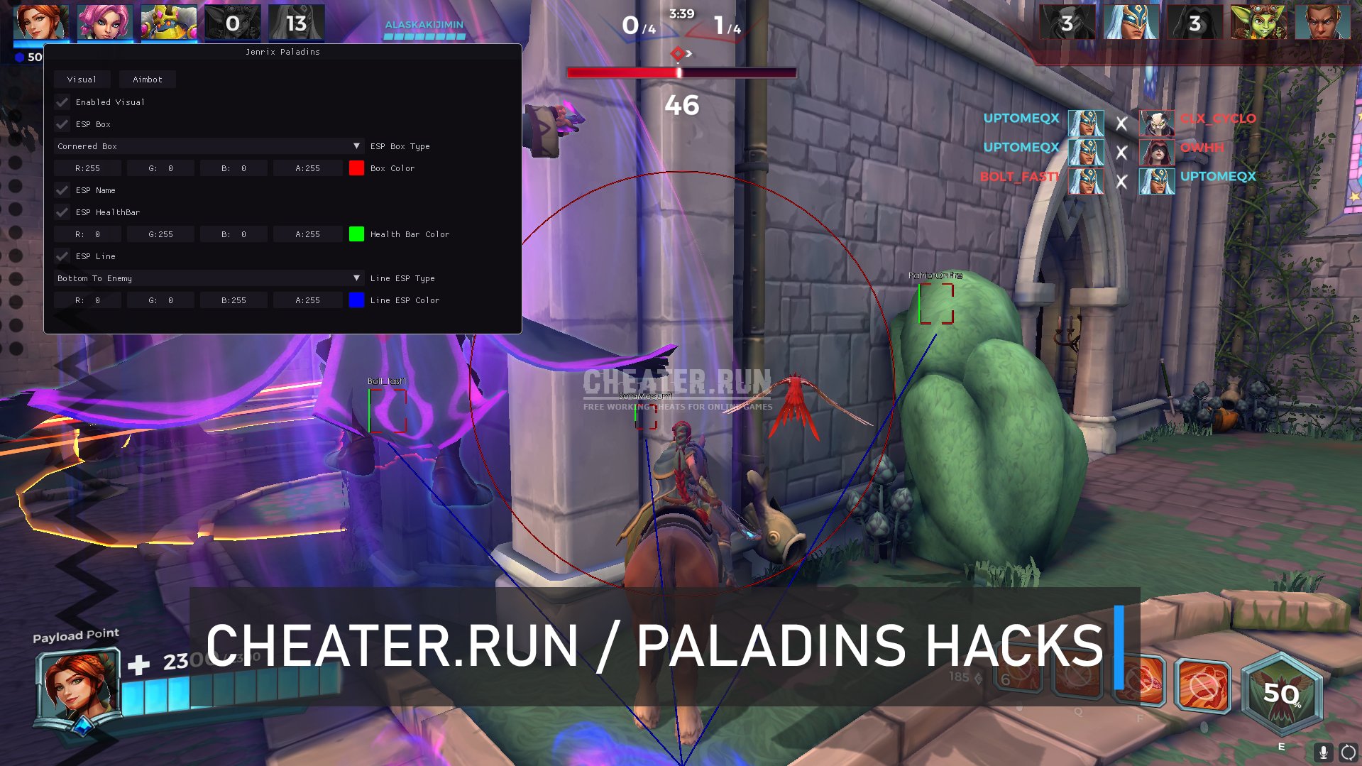 Free Cheat for Paladins