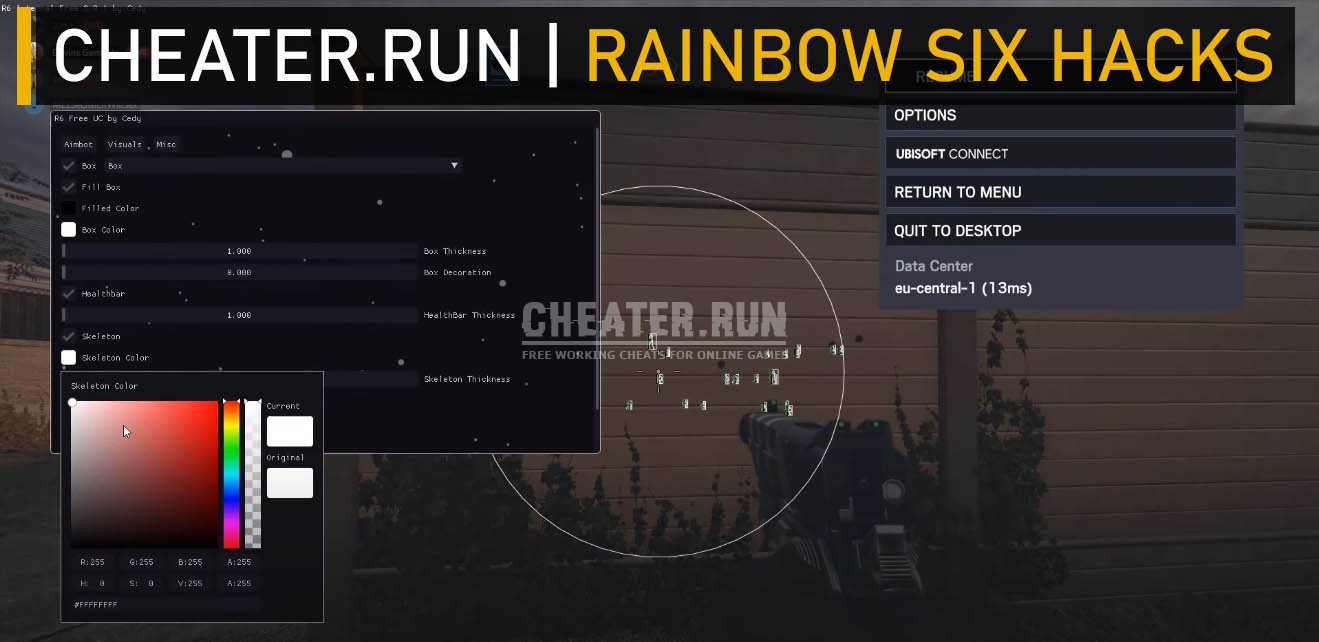 Rainbow Six Internal Hack