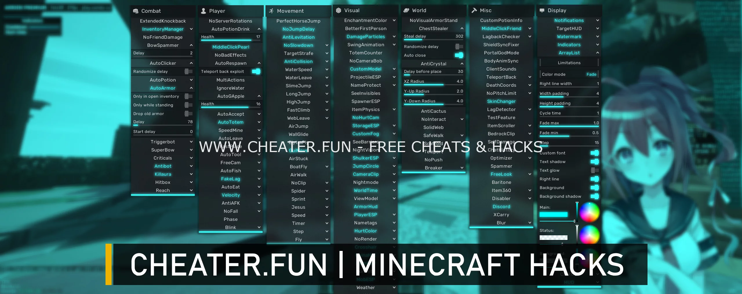Akrien - Free Legit/HVH Minecraft Hack