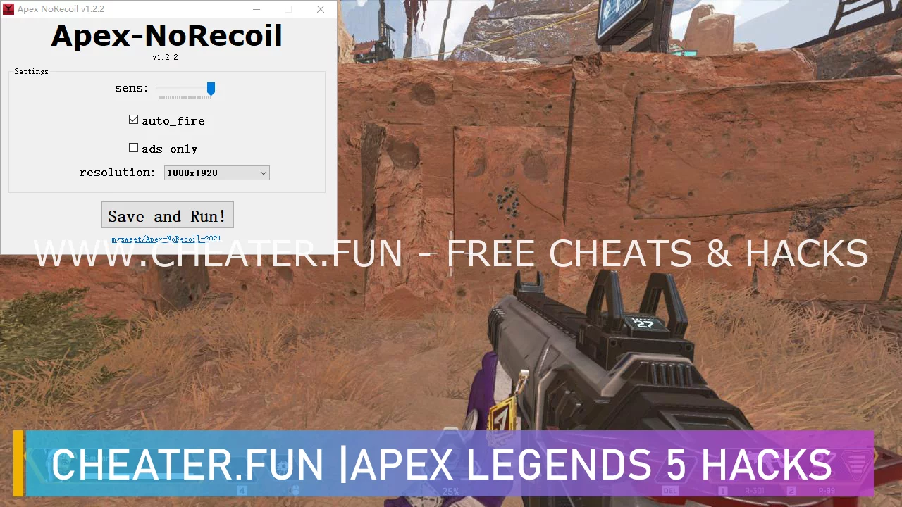 Apex Legends NoRecoil Script - No Ban (Steam/Origin)