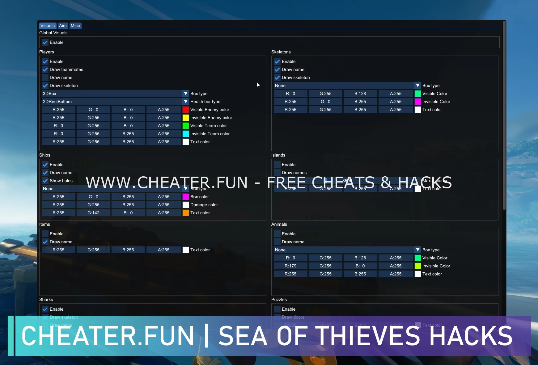 Free Cheat SotHook for Sea of Thieves