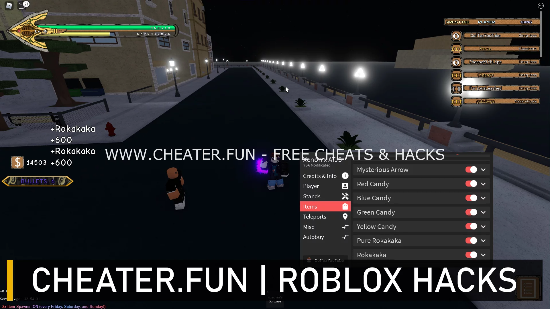 Scripts and Codes for Roblox Your Bizarre Adventure