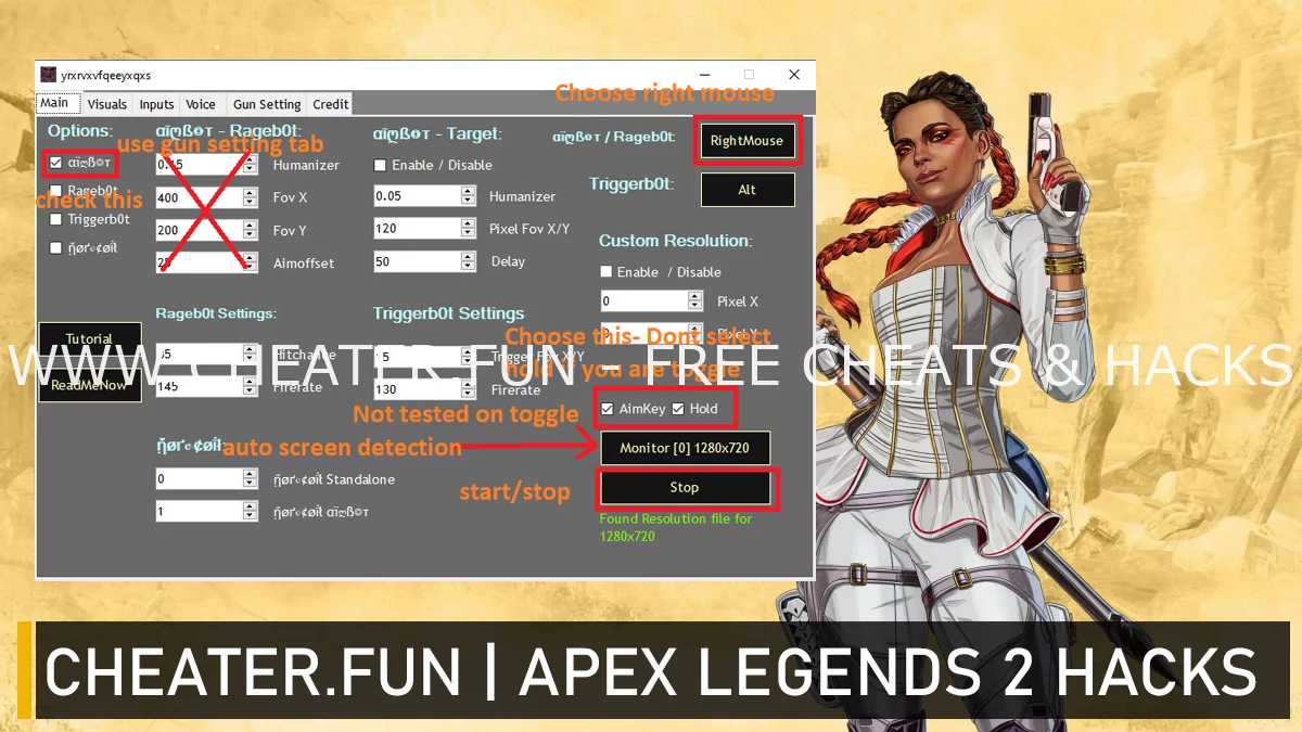 Apex Legends Cheat - AimAssist, Aimbot, NoRecoil, Anti-Shake