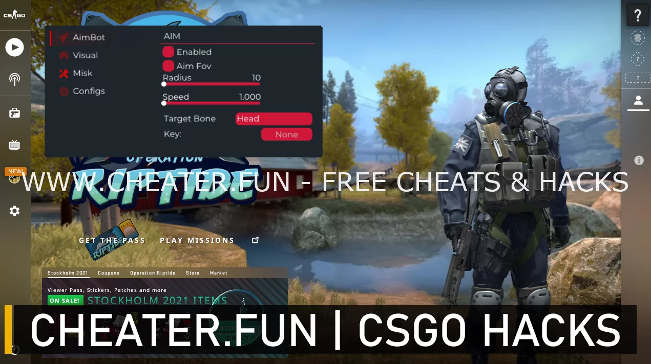 Free cheat for Counter-Strike: Global Offensive | Exero Hook