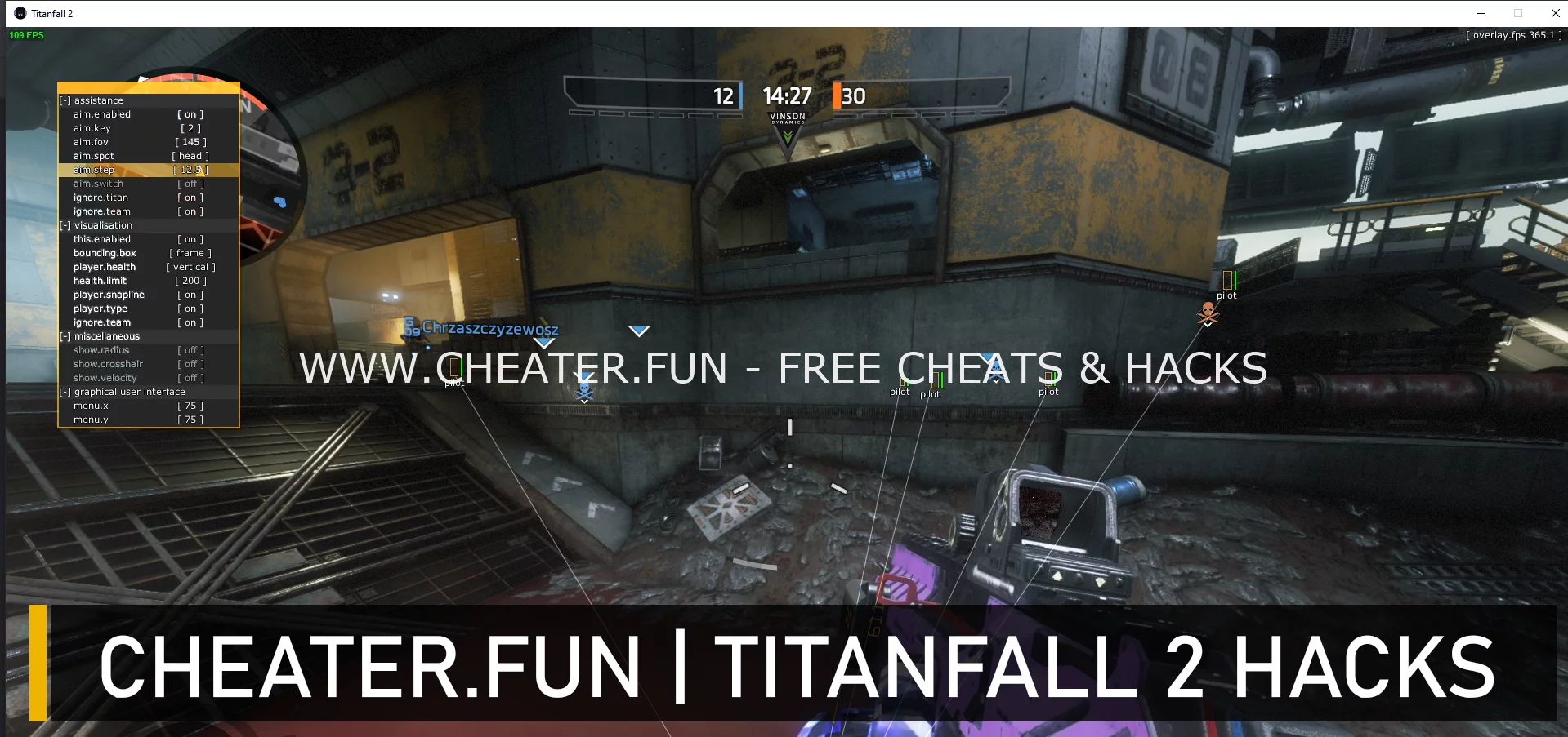 Titanfall 2 Steam External cheat