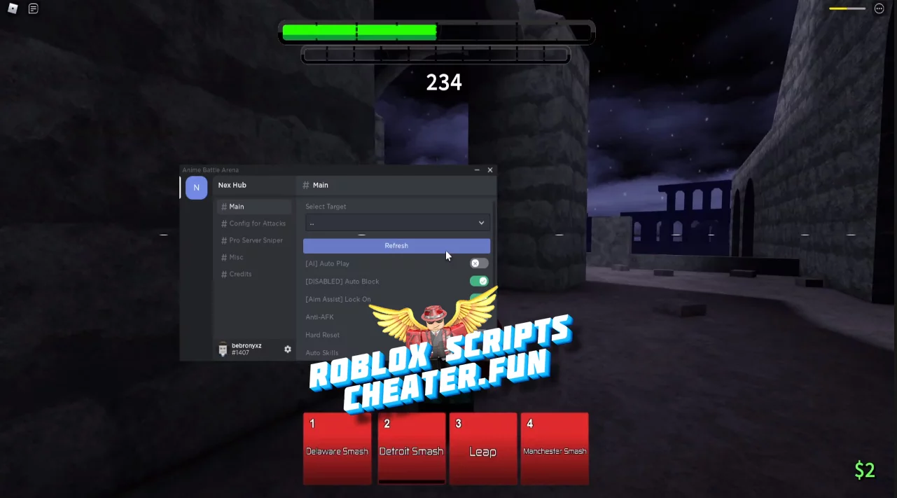 ABA Roblox Best Script, Hack - Auto Play In Arena, Auto Target Players