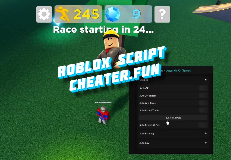 script 2022 for Legends Of Speed - Roblox