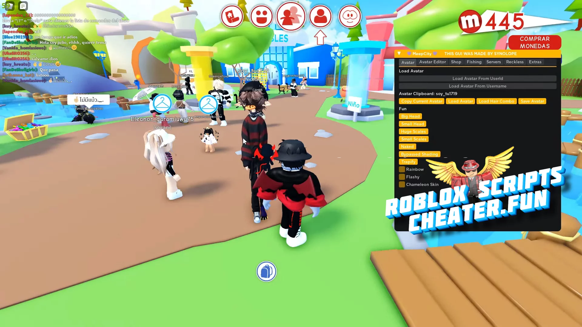 Chat gui roblox